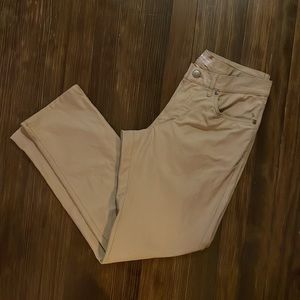 Hickey Freeman 5 Pocket Trouser Pants Khaki